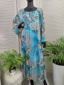 SUKIENKA z JEDWABIEM TARA BLUE 022