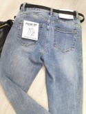SPODNIE JEANSY SKINNY PUSH UP BLUE 032