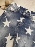 SPODNIE JEANSY STAR BLUE KOD 034