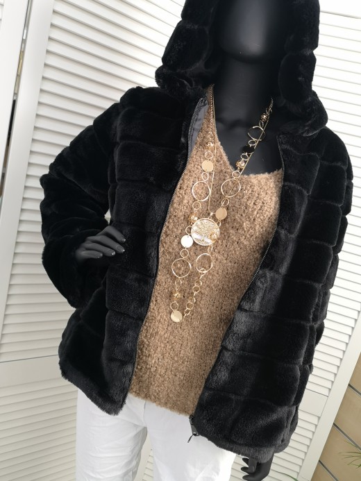 Kurtka/Futerko MILLA CZARNE 058