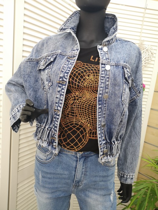 OK 010 KURTKA BLUE JEANS