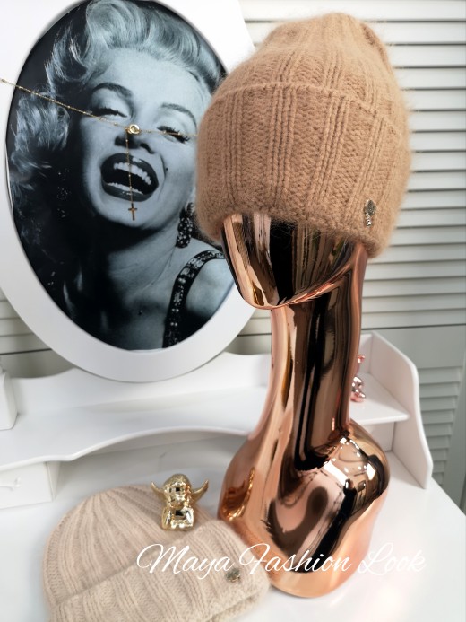 C008 CZAPKA MOHER CAPPUCCINO